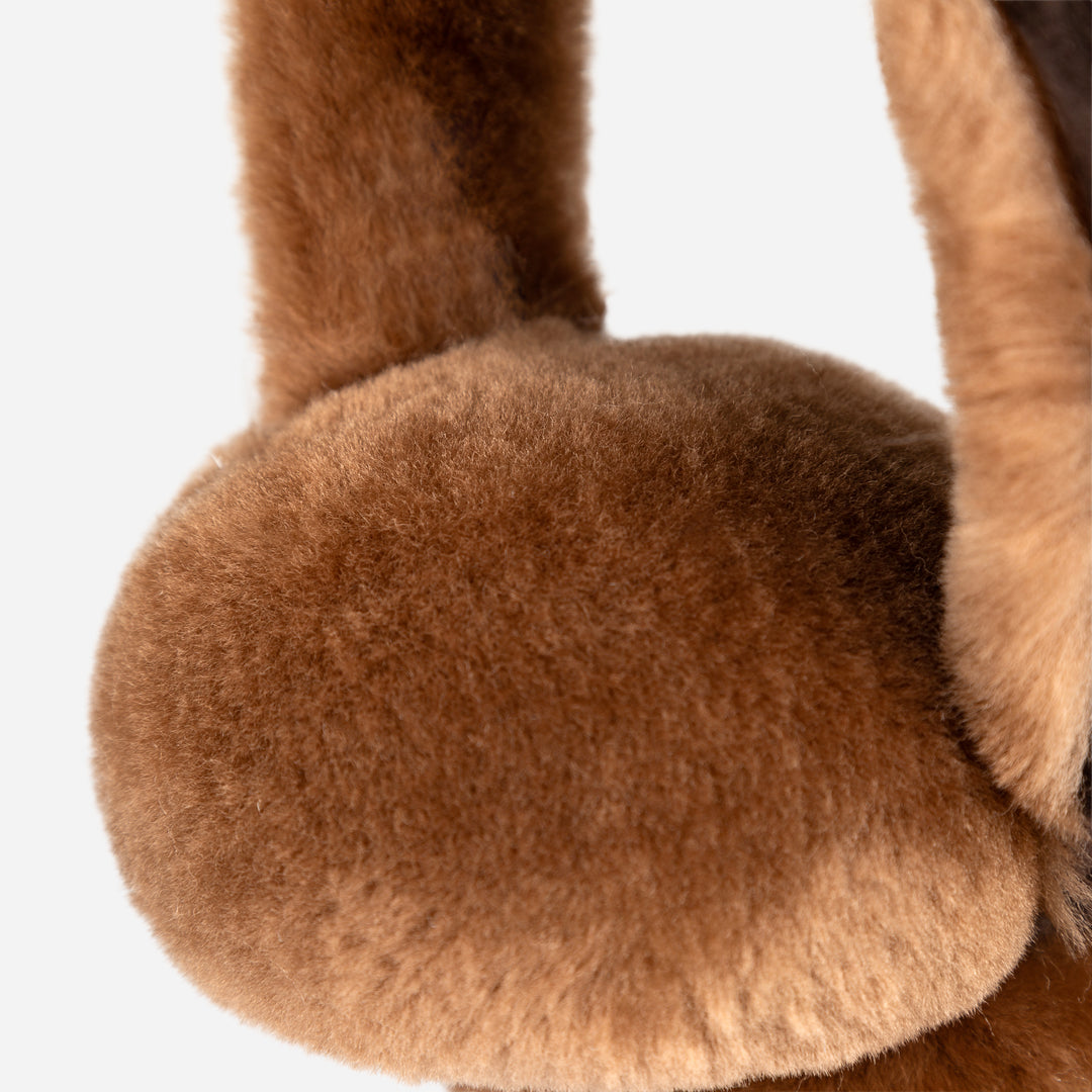 Ugg Sheepskin With Logo Earmuff