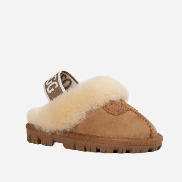 Ugg Kids Coquette Slipper (Elastic Backstrap)( Water Resistant)