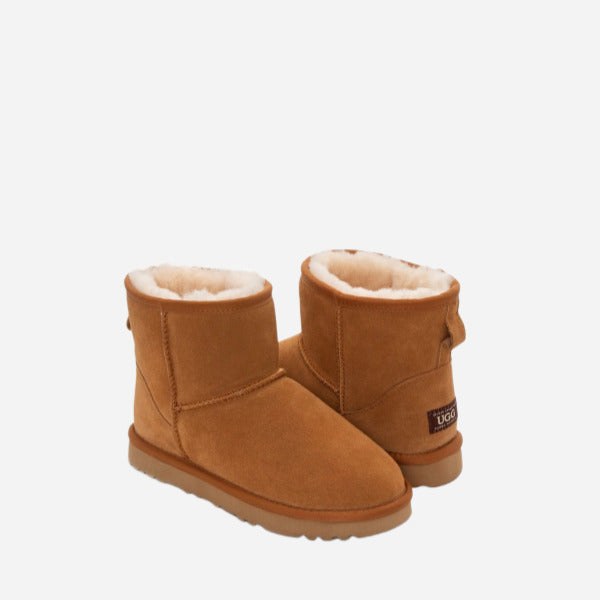 UGG CLASSIC UNISEX MINI BOOTS (COW SUEDE)