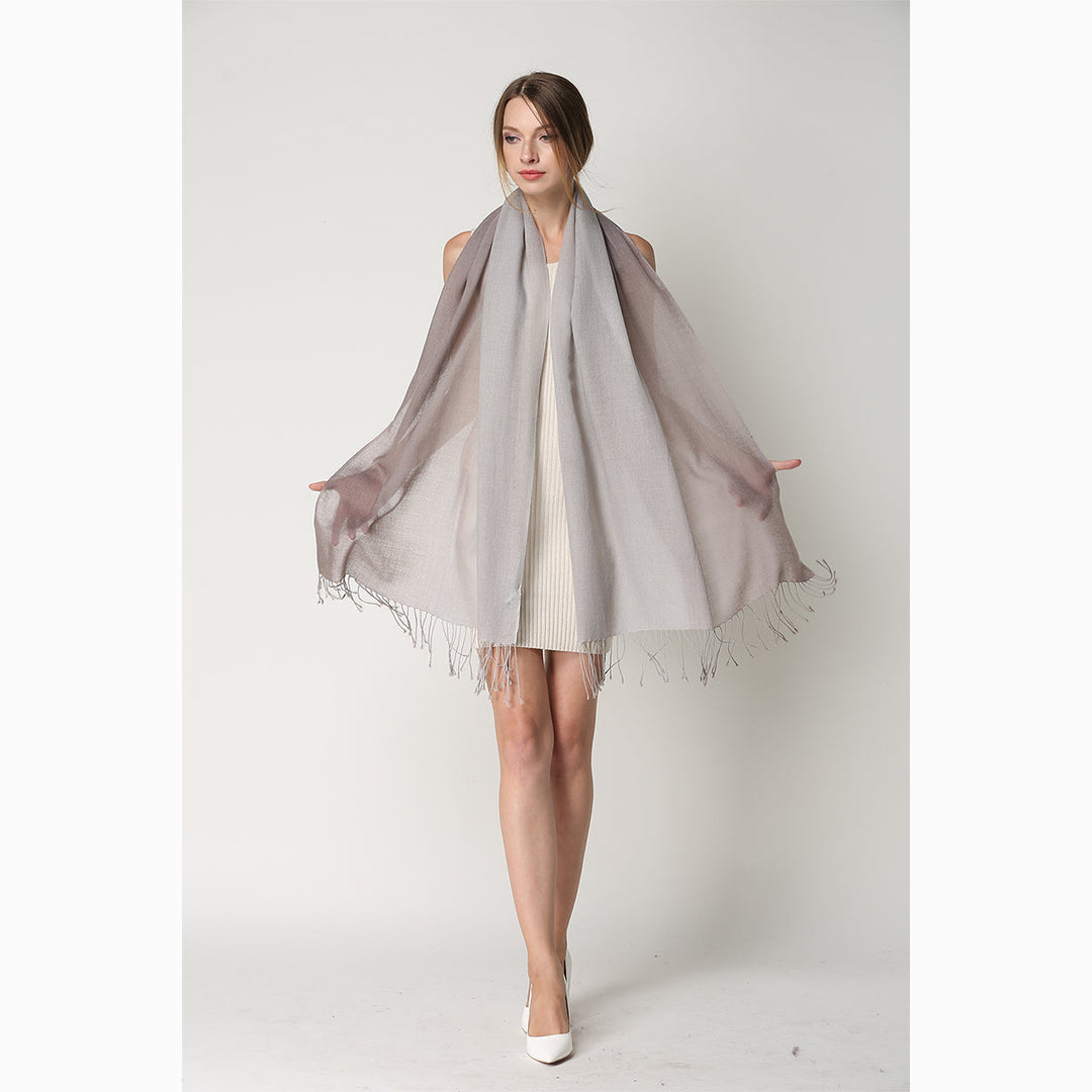 merino wool tie dye wool scarf