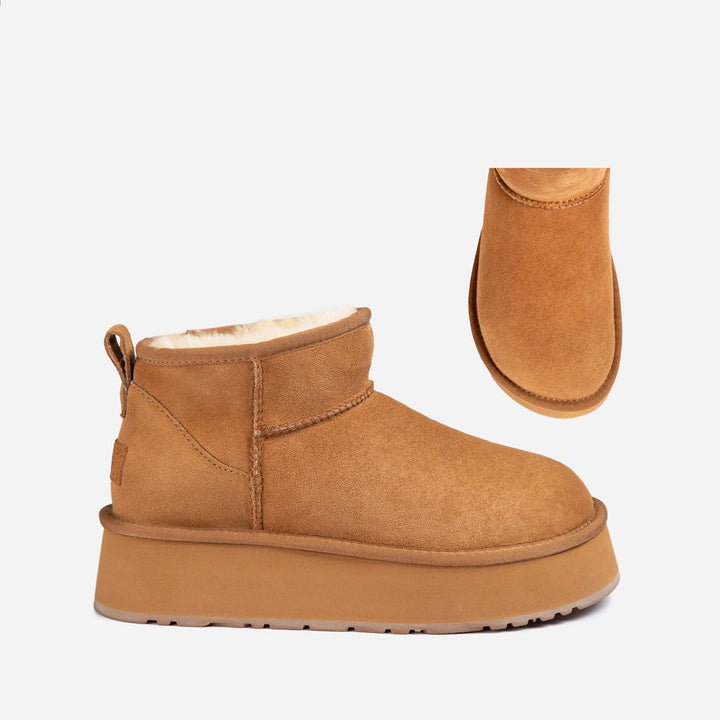 OZWEAR UGG Classic Ultra Platform Wild Cozy Boots (Water Resistant)