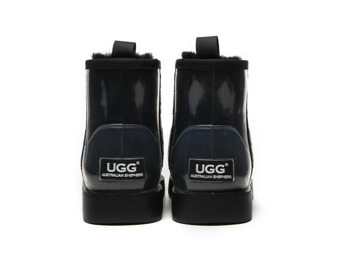 Clear Waterproof and Shearling Classic Boots