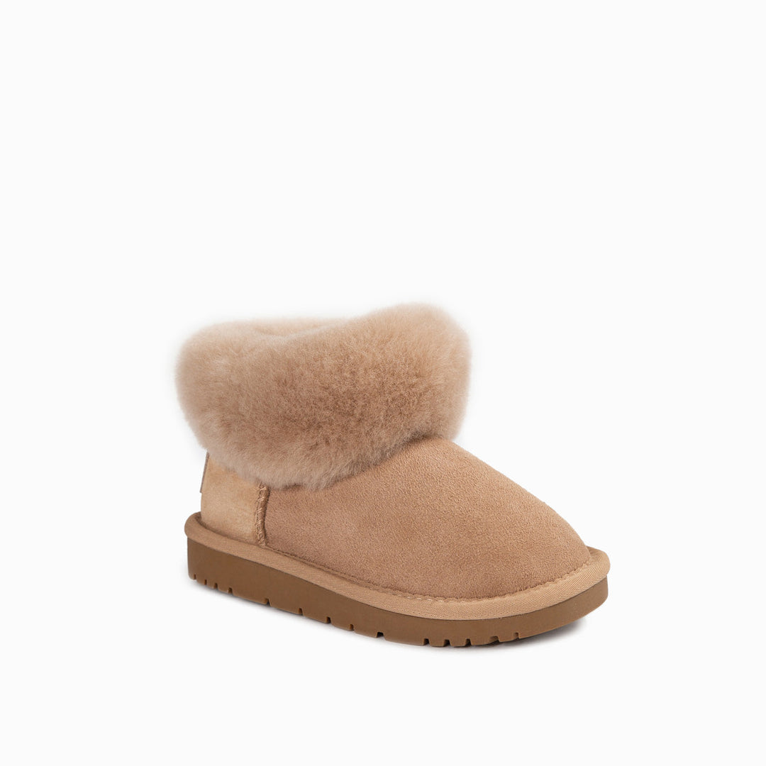 OZWEAR UGG  Kids Classic Fluff Mini Boots ( Water Resistant)
