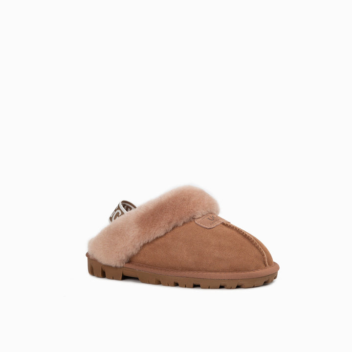 OZWEAR UGG Kids Coquette  Slipper (Elastic Backstrap)( Water Resistant)