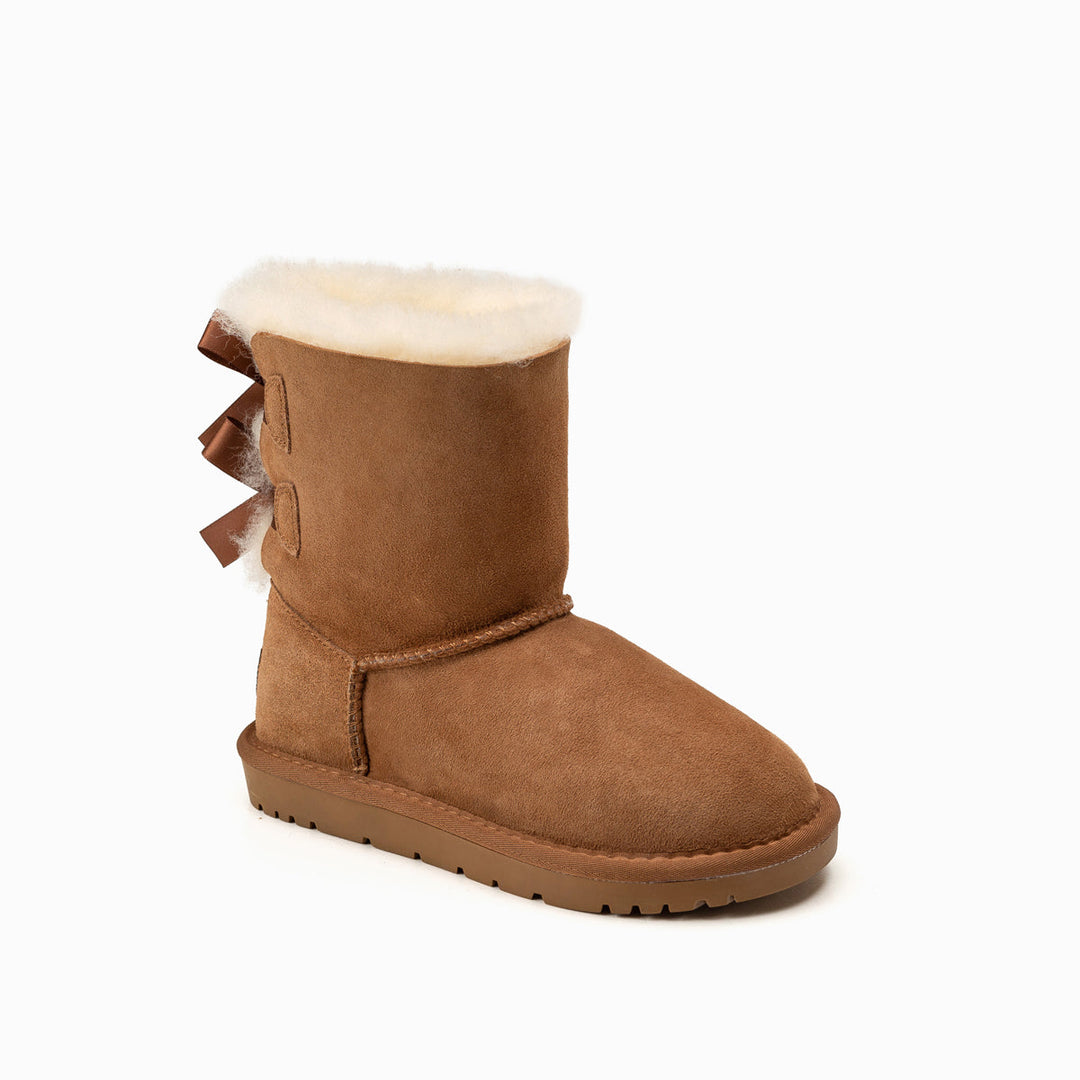OZWEAR UGG Kids 2 Ribbon Boots (Water Resistant)