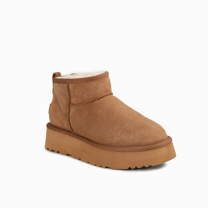 OZWEAR UGG Classic Platform Ultra Mini Boots (Water Resistant)