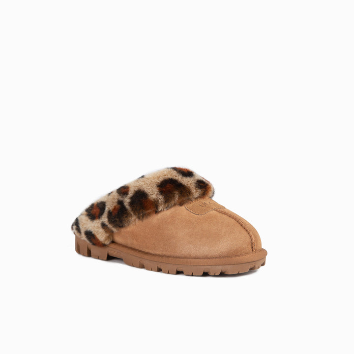 OZWEAR UGG Coquette Slipper (Leopard Print)(Water Resistant)