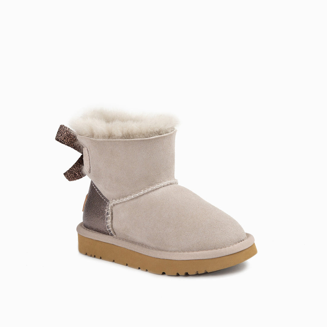 OZWEAR UGG Kids Bailey Bow (Glitz) Boots