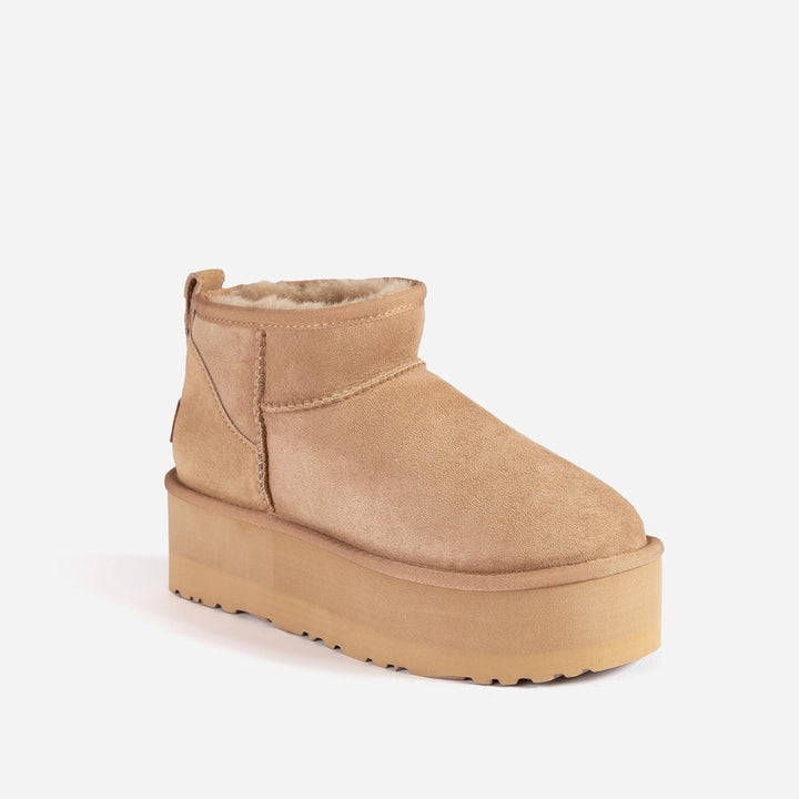 OZWEAR UGG Classic Platform Ultra Mini Boots (5cm)