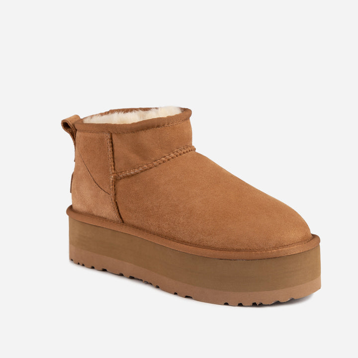 OZWEAR UGG Classic Platform Ultra Mini Boots (5cm)