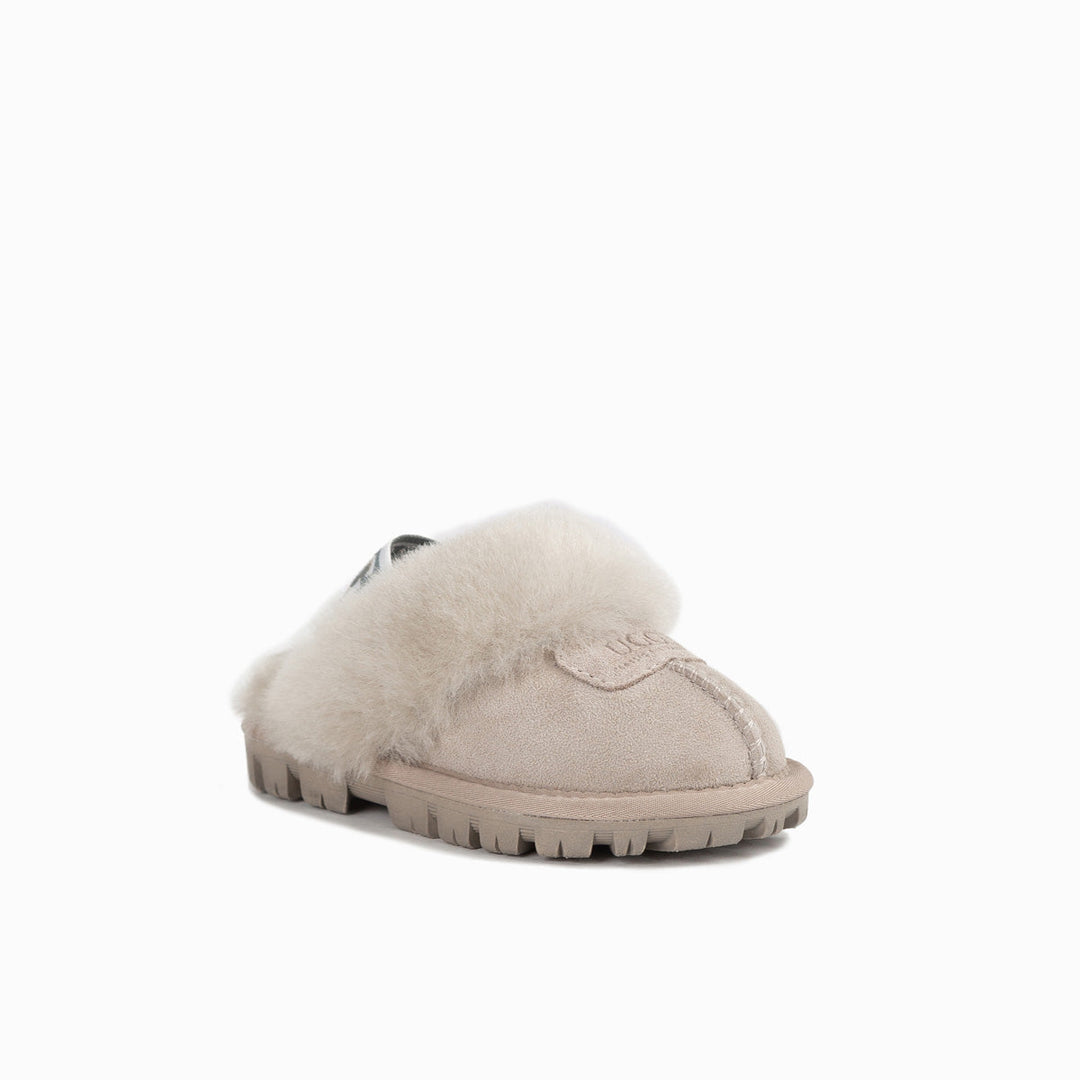 OZWEAR UGG Kids Coquette  Slipper (Elastic Backstrap)( Water Resistant)