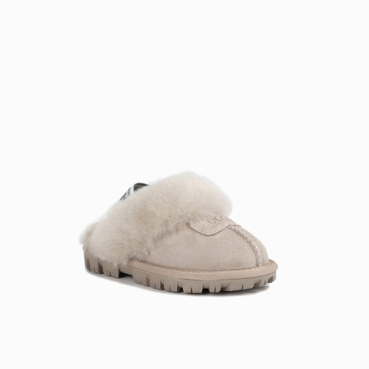 OZWEAR UGG Kids Coquette  Slipper (Elastic Backstrap)( Water Resistant)