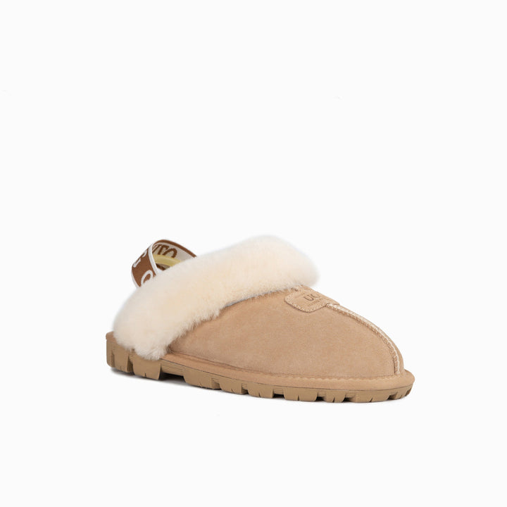 OZWEAR UGG Coquette Slipper (Elastic Backstrap) (Water Resistant)