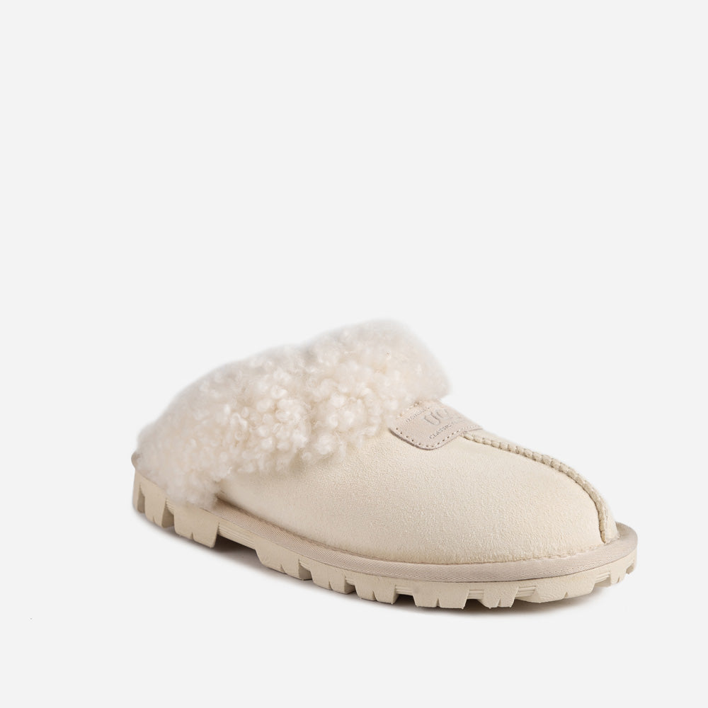 OZWEAR UGG Coquette Curly Slipper