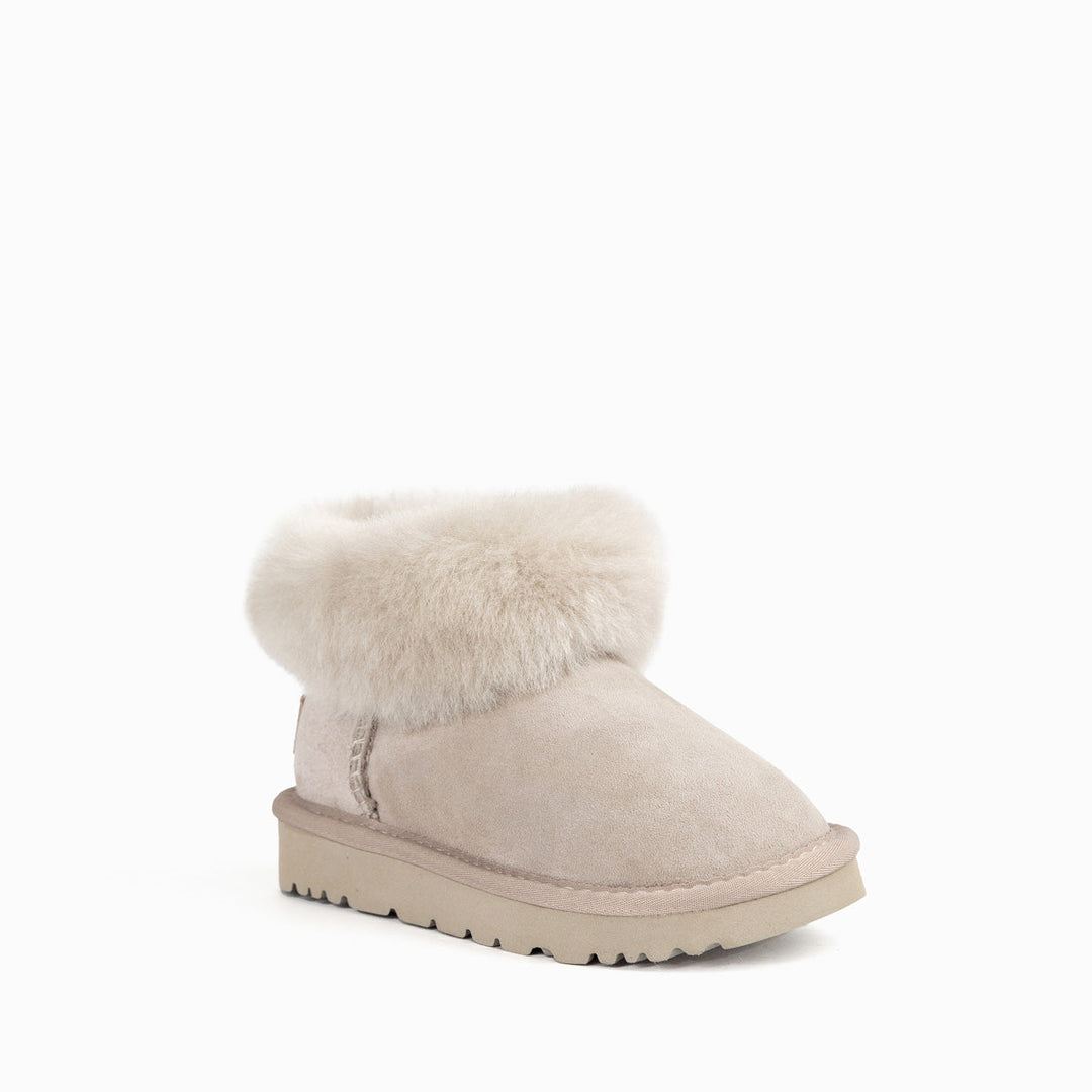 OZWEAR UGG  Kids Classic Fluff Mini Boots ( Water Resistant)