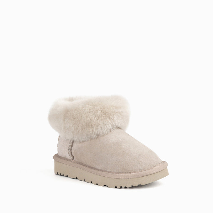OZWEAR UGG  Kids Classic Fluff Mini Boots ( Water Resistant)