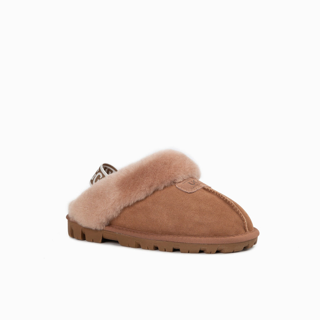 OZWEAR UGG Coquette Slipper (Elastic Backstrap) (Water Resistant)