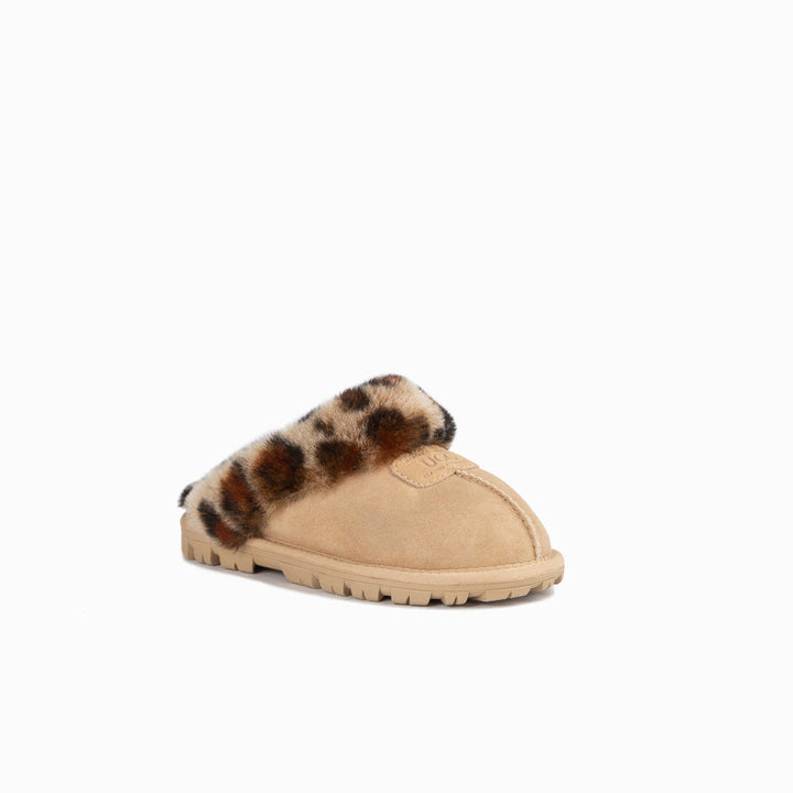 OZWEAR UGG Coquette Slipper (Leopard Print)(Water Resistant)