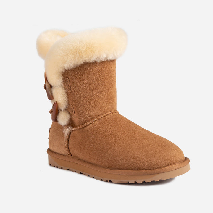 OZWEAR UGG Horns Button Boots