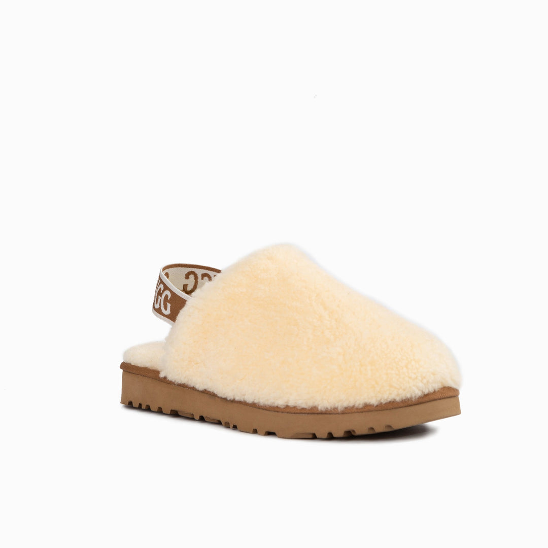 OZWEAR UGG Autumn Fluff Slide Elastic Backstrap