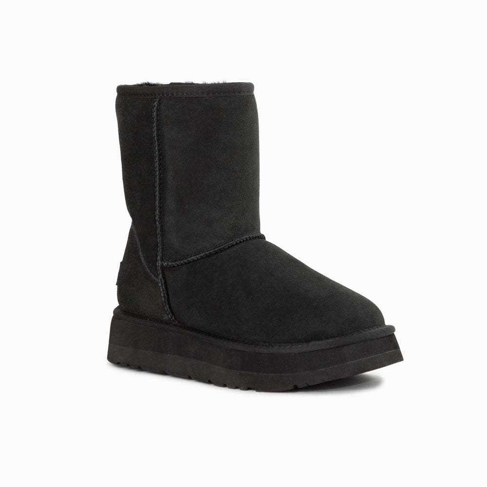 OZWEAR UGG Classic Platform Short Boots (Water Resistant)
