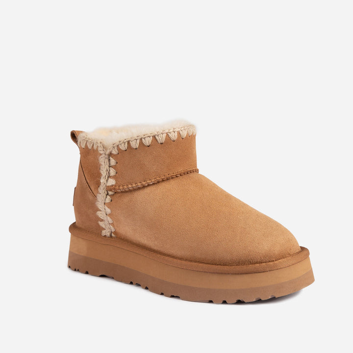 OZWEAR UGG Eskimo Platform Mini Boots