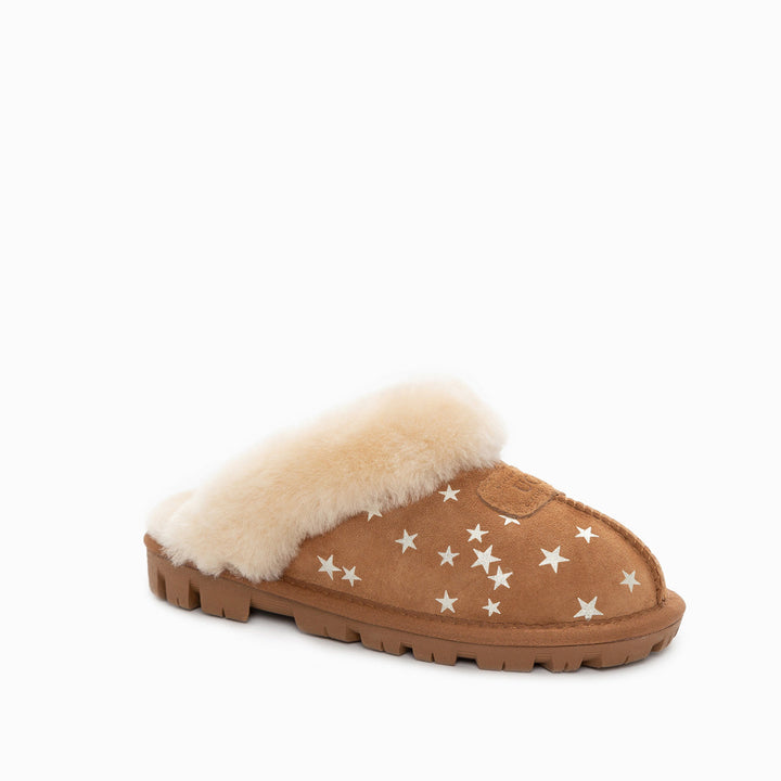OZWEAR UGG Coquette Slipper (Stars Print) (Water Resistant)