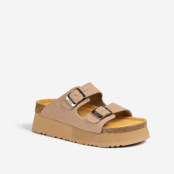 OZWEAR UGG Women Aussie Victoria Platform Suede Leather