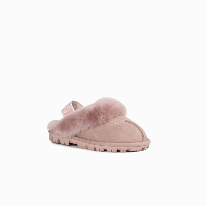 OZWEAR UGG Kids Coquette  Slipper (Elastic Backstrap)( Water Resistant)