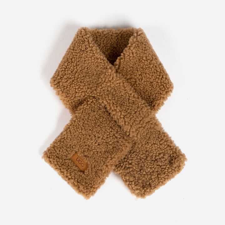 OZWEAR UGG Curly Sheepskin Scarf