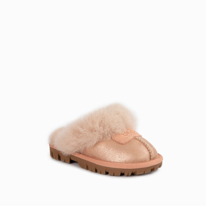 OZWEAR UGG Kids Coquette Metallic Slipper