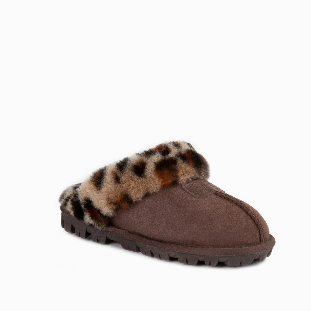 OZWEAR UGG Coquette Slipper (Leopard Print)(Water Resistant)