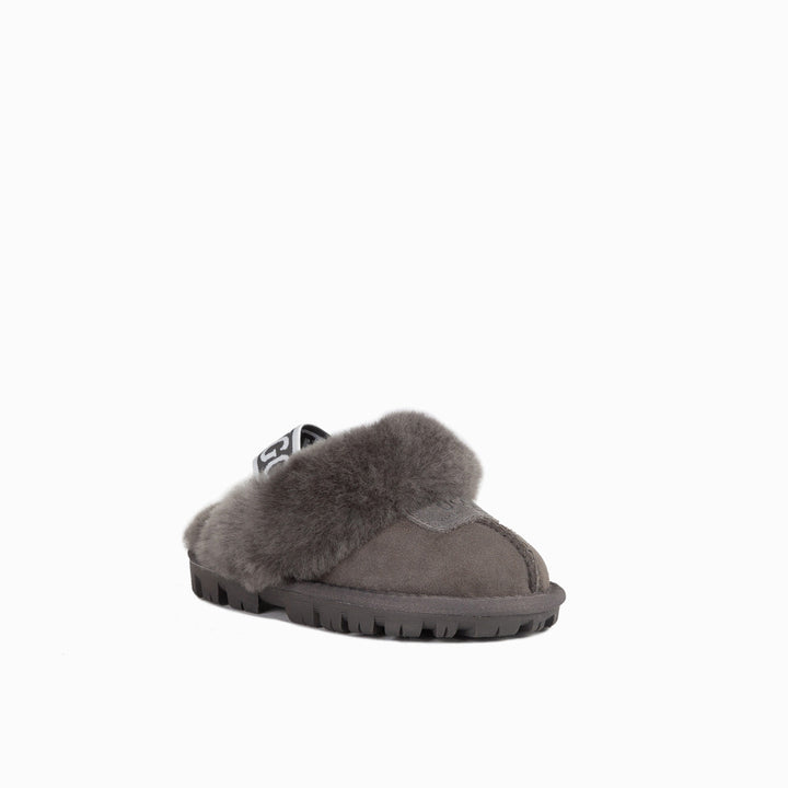 OZWEAR UGG Kids Coquette  Slipper (Elastic Backstrap)( Water Resistant)