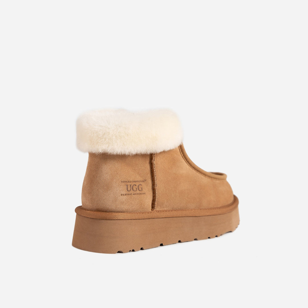 OZWEAR UGG Della Platform Zip Boots