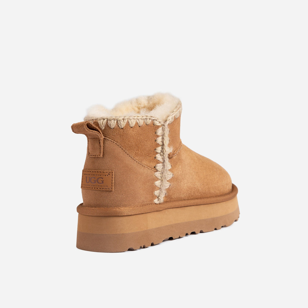 OZWEAR UGG Eskimo Platform Mini Boots