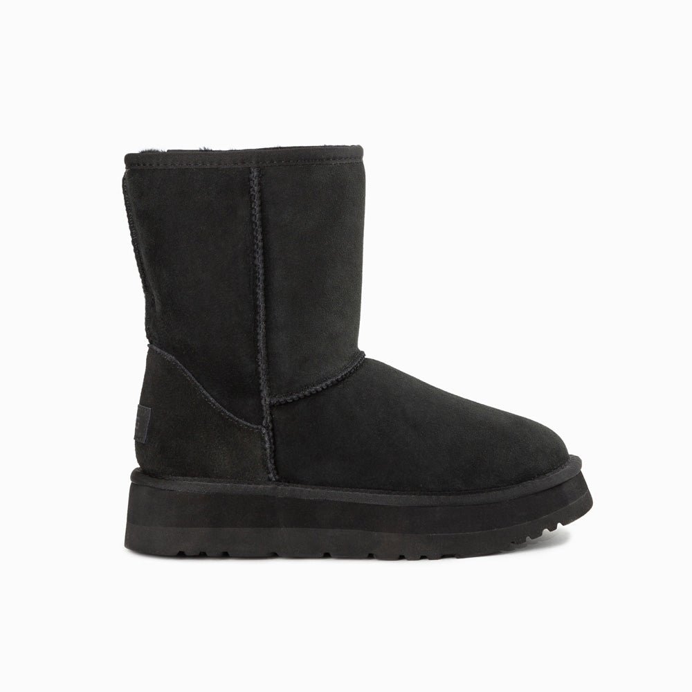 OZWEAR UGG Classic Platform Short Boots (Water Resistant)
