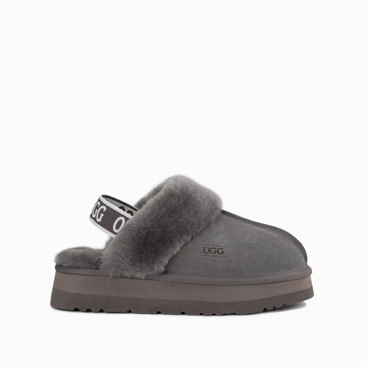 OZWEAR UGG Platform Slipper (Elastic Backstrap)