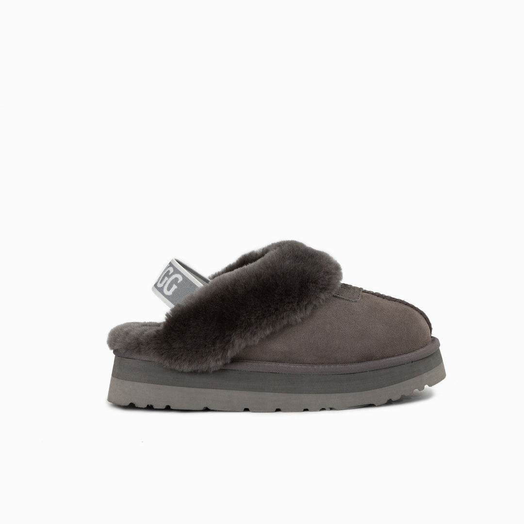 OZWEAR UGG Coquette Platform Slipper (Elastic Backstrap)(Water Resistant)