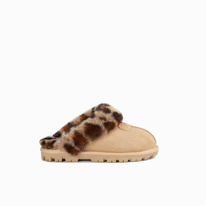 OZWEAR UGG Coquette Slipper (Leopard Print)(Water Resistant)