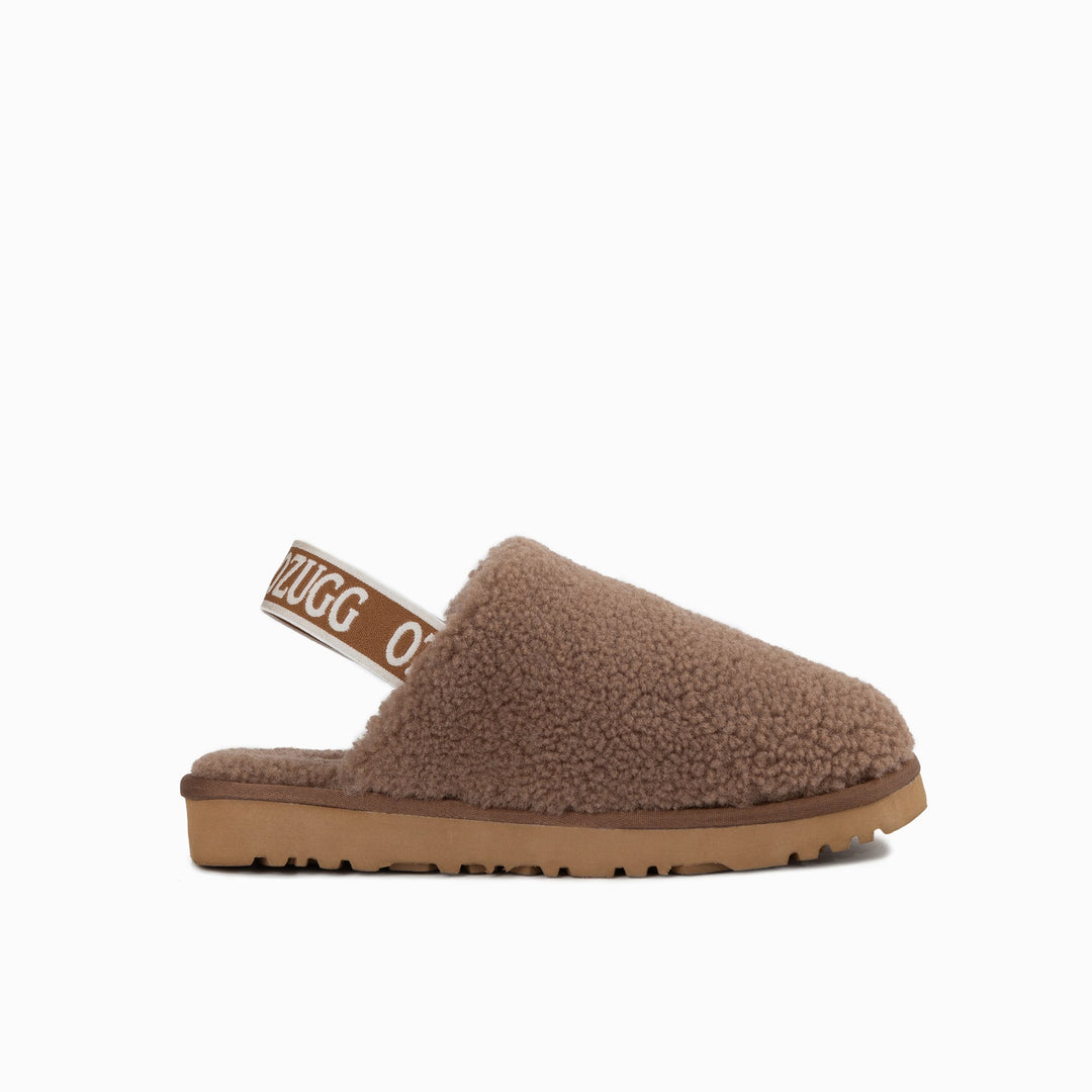 OZWEAR UGG Autumn Fluff Slide Elastic Backstrap