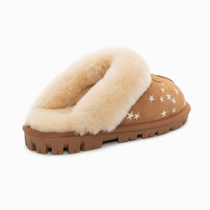 OZWEAR UGG Coquette Slipper (Stars Print) (Water Resistant)