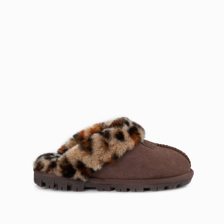 OZWEAR UGG Coquette Slipper (Leopard Print)(Water Resistant)