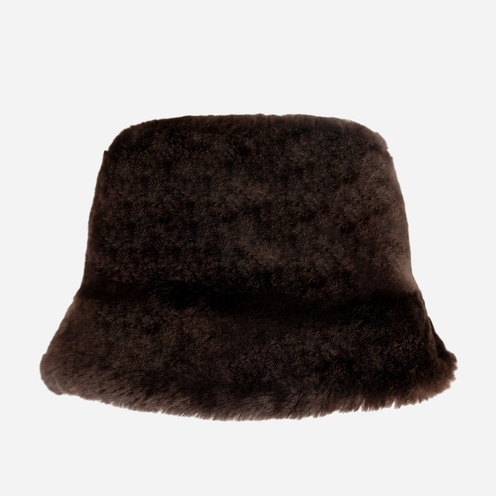 OZWEAR UGG Sheepskin Reversible Bucket Hat