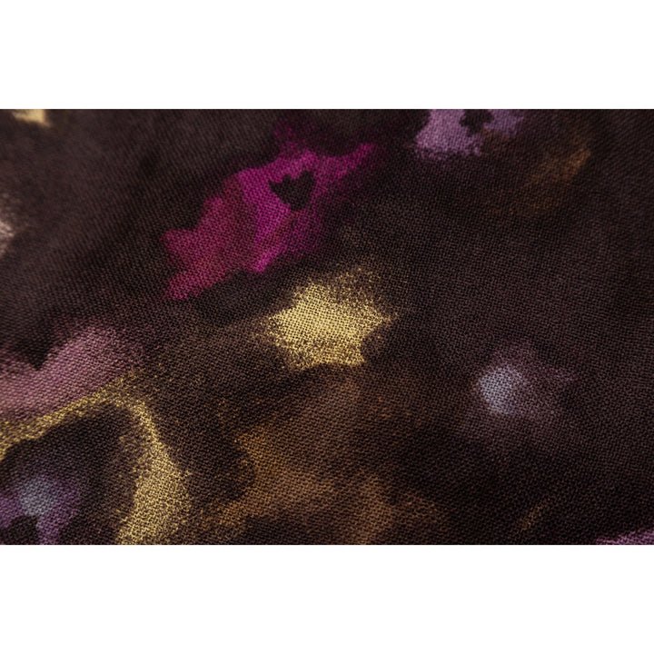 australian wool print wool scarf