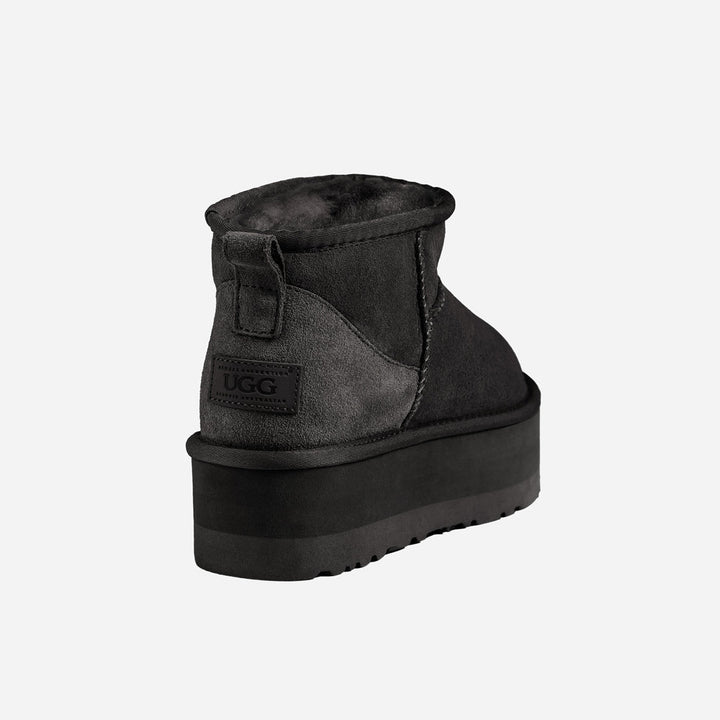 OZWEAR UGG Classic Platform Ultra Mini Boots (5cm)