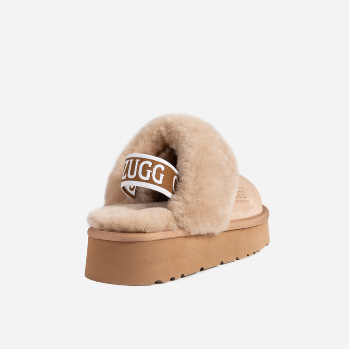OZWEAR UGG Platform Slipper (Elastic Backstrap)