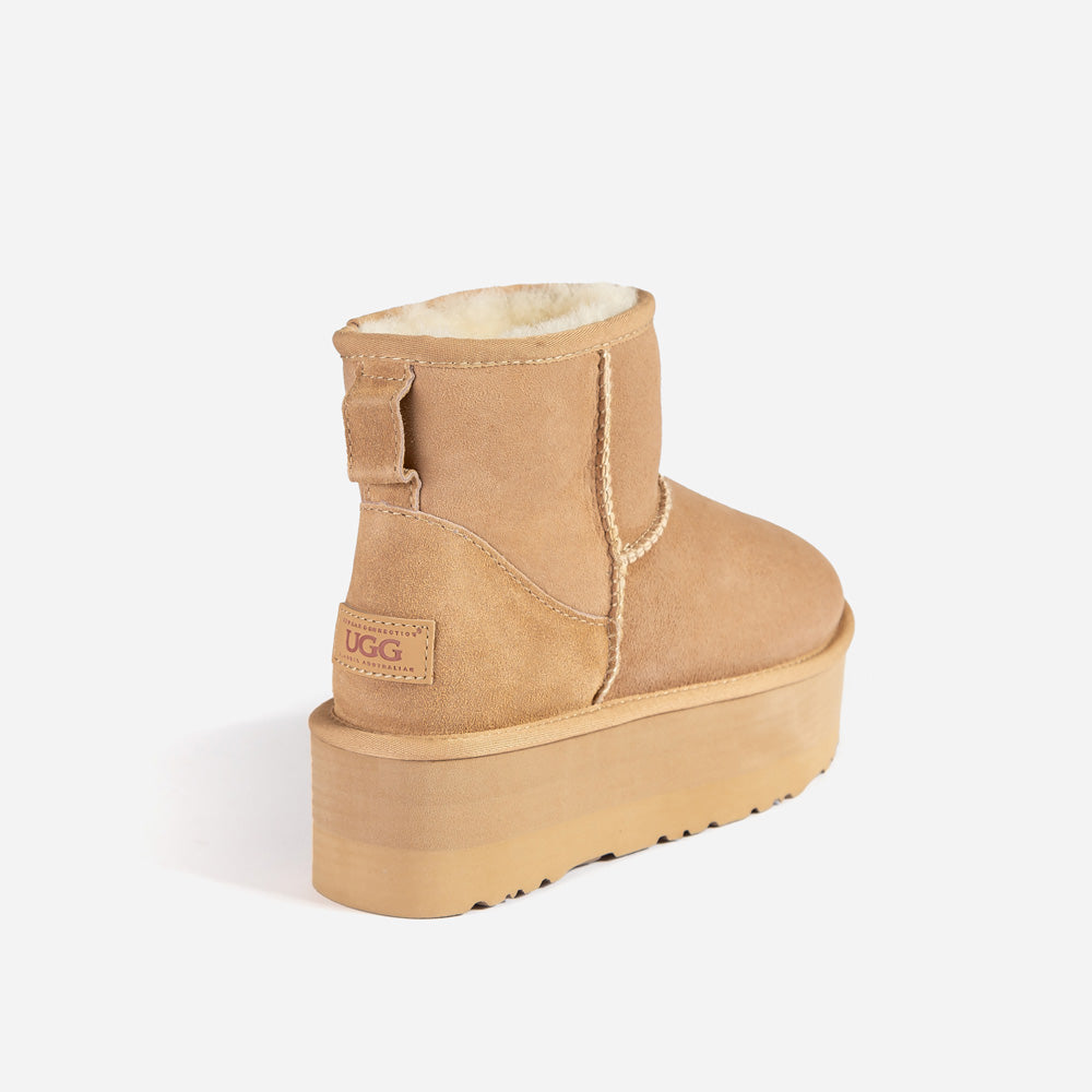 OZWEAR UGG Classic Platform Mini Boots (5cm)