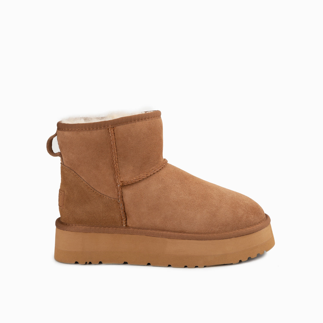 UGG CLASSIC PLATFORM MINI BOOTS