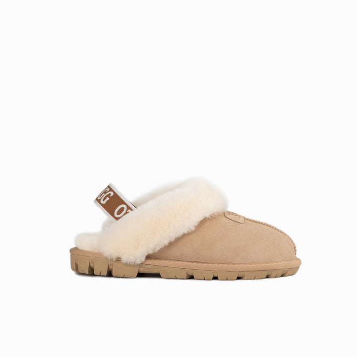 OZWEAR UGG Coquette Slipper (Elastic Backstrap) (Water Resistant)