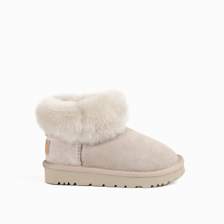 OZWEAR UGG  Kids Classic Fluff Mini Boots ( Water Resistant)